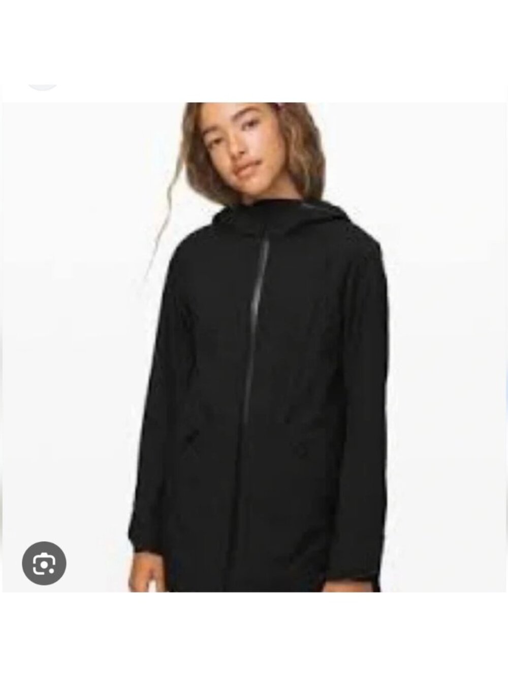 Lululemon Ivivva Happy Rain Jacket - girls size 14 - women’s size 4-fleece lined